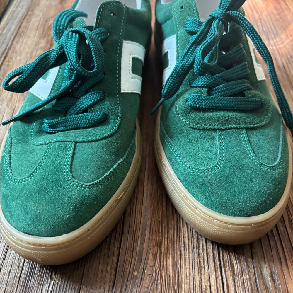 Green Sneakers Made in Portugal